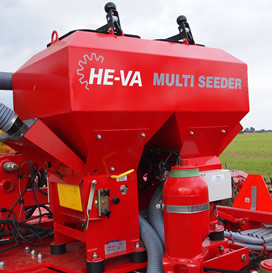 HE-VA Multi-Seeder Twin Hopper