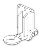Pivoting towing eye - standard