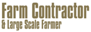 Farm Contractor & Large Scale Farmer logo