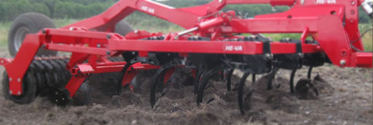 Stubble Cultivator working