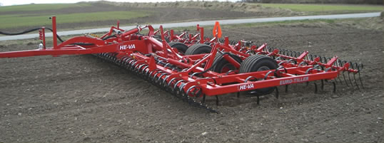 Euro Tiller seedbed preparation