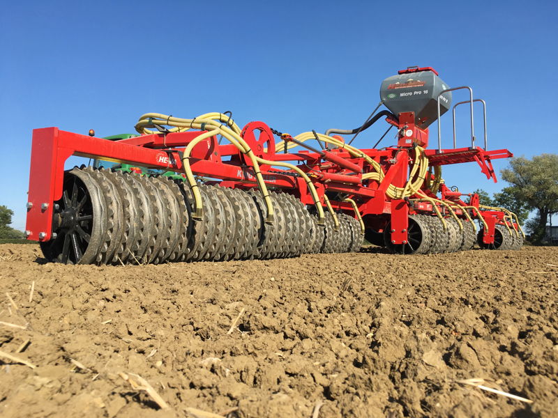 Fitting an Avadex applicator to drills and rolls