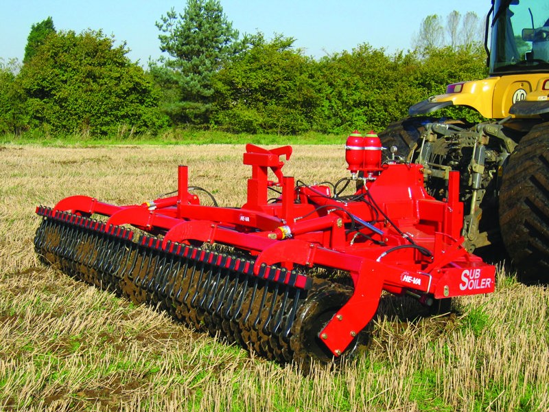 Hydraulic-folding, mounted HE-VA Subsoiler