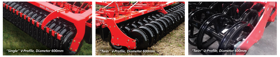 Disc Roller V Profile Selection