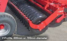 V Profile 600mm or 700mm diameter