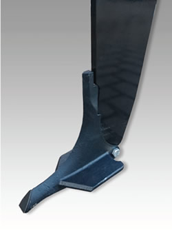 Image showing a Stealth low disturbance subsoiler leg and point