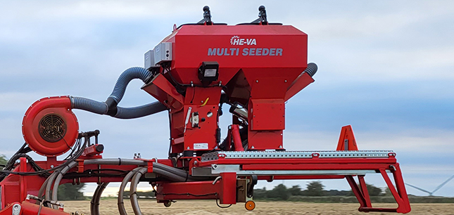 HE-VA Multi-Seeder Twin 8 Pro EL 2x100L