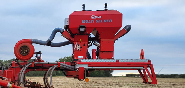 HE-VA Multi-Seeder Twin 12 Pro EL 90L+140L