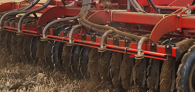 HE-VA Multi-Seeder distribution, spreader plates