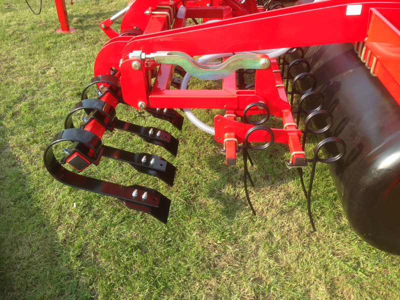 HE-VA Grass Roller fitted with optional Shattaboard and Spring Tines